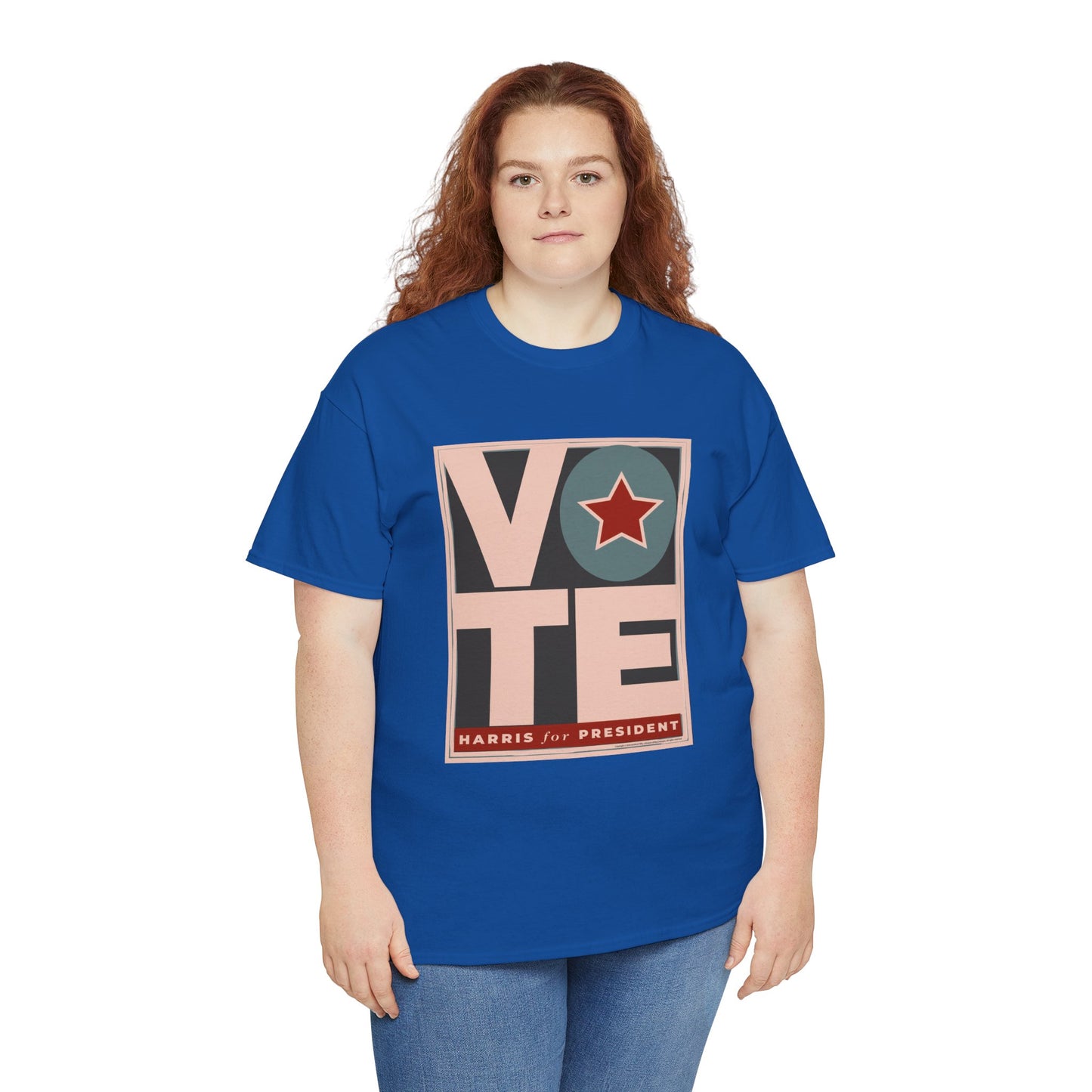 Vote Star: Unisex Heavy Cotton Tee