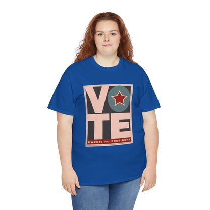 Vote Star: Unisex Heavy Cotton Tee