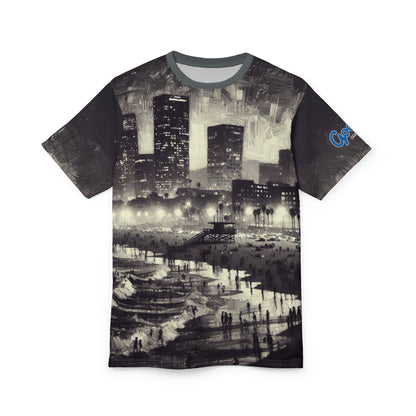 Night Wave Surfer, Santa Monica, CA