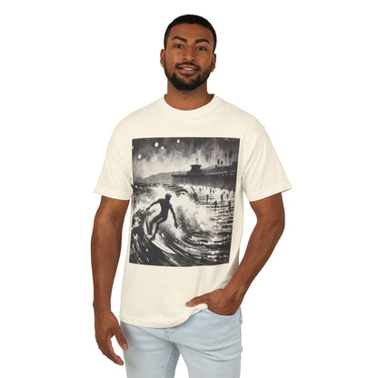 Night Wave Surfer, Santa Monica, CA