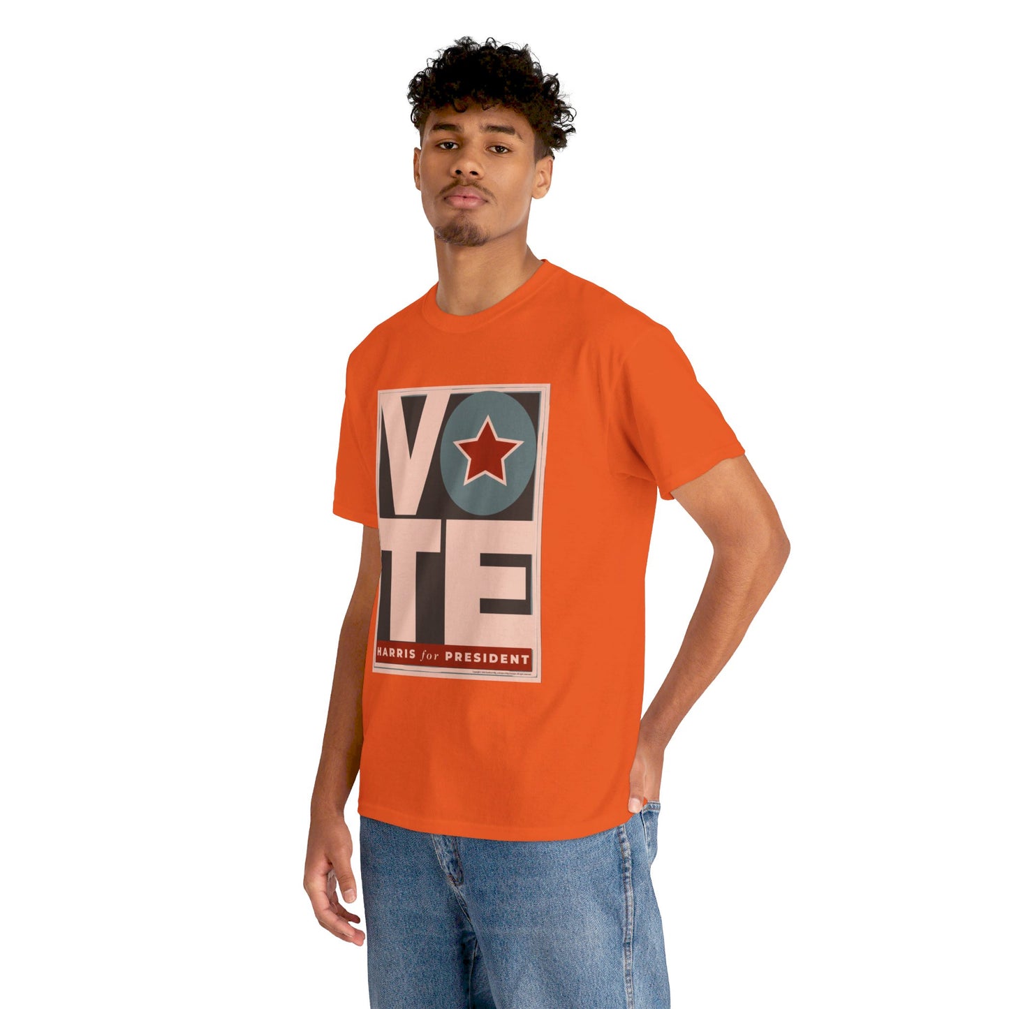 Vote Star: Unisex Heavy Cotton Tee