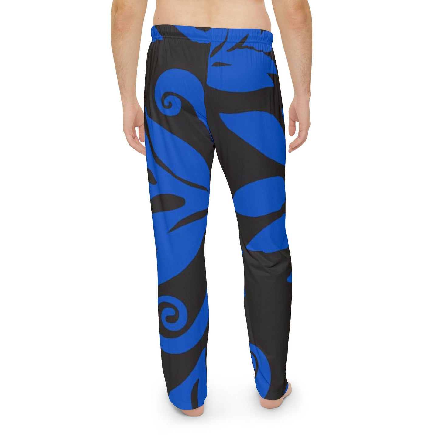 Men's Pajama Pants Night Seaweed Print