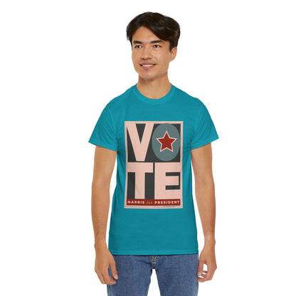 Vote Star: Unisex Heavy Cotton Tee