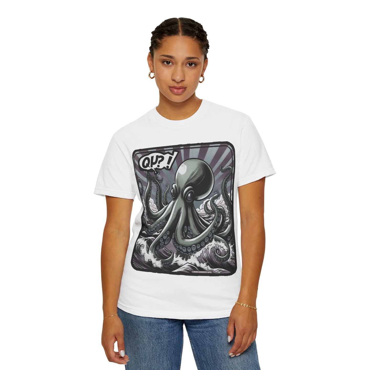 Octopus Unisex T-shirt, Sea Creature Tee, Ocean Lover Gift, Deep Sea Animal Shirt, Marine Life Top