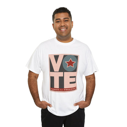 Vote Star: Unisex Heavy Cotton Tee