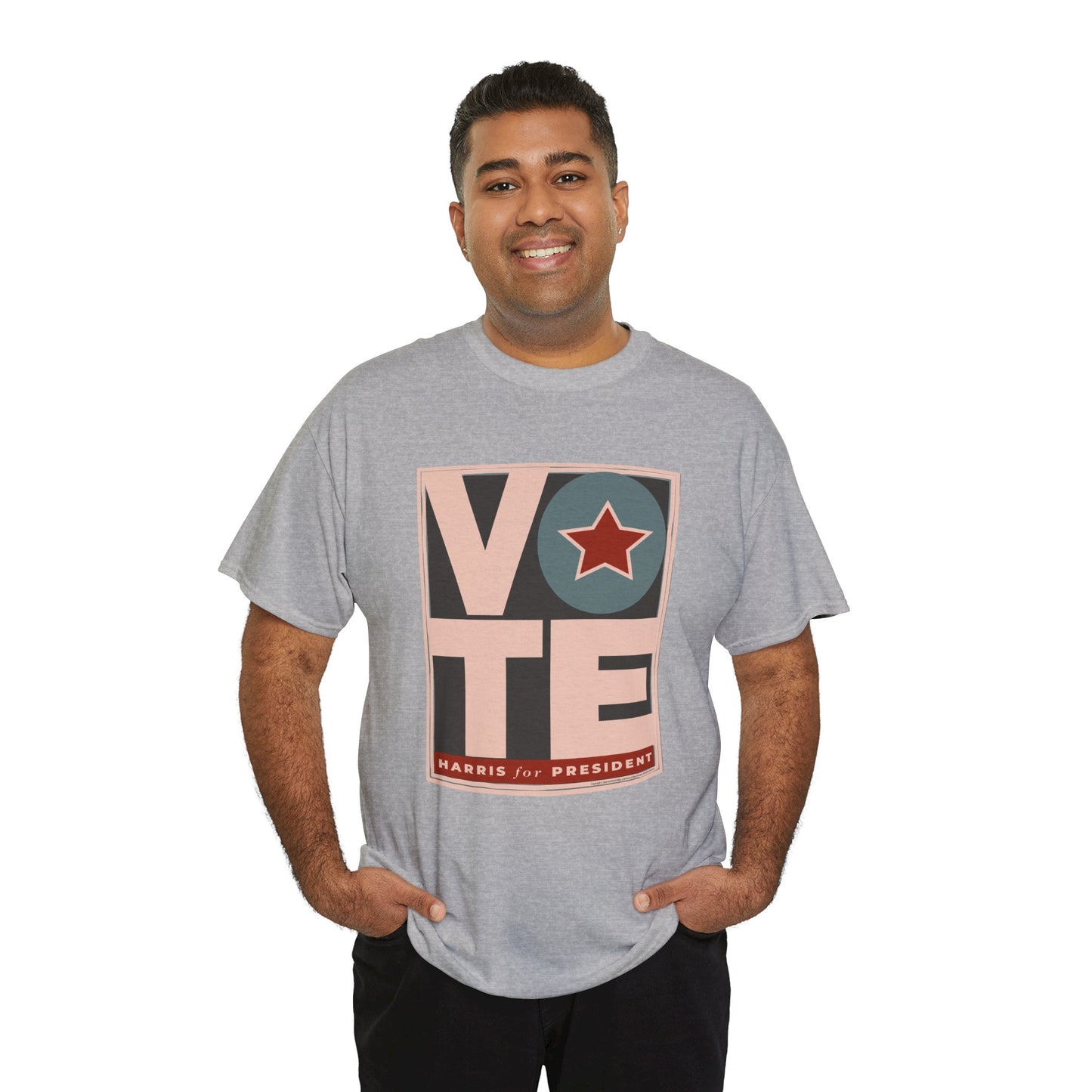 Vote Star: Unisex Heavy Cotton Tee