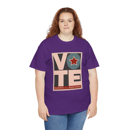 Vote Star: Unisex Heavy Cotton Tee