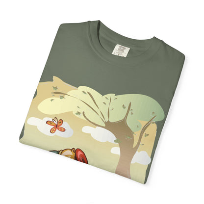 Madison Bear Going for A Walk in the Forest T-Shirt, Gift for Nature Lovers, Casual Everyday Wear, Earth Day Celebration