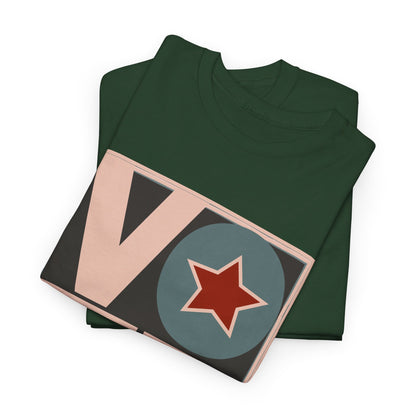 Vote Star: Unisex Heavy Cotton Tee