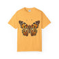Butterfly Rose Dragon Art by GooRooV Mfg. Unisex Garment-Dyed T-shirt, Boho Style Shirt, Eco-Friendly Clothing, Perfect Gift for Her