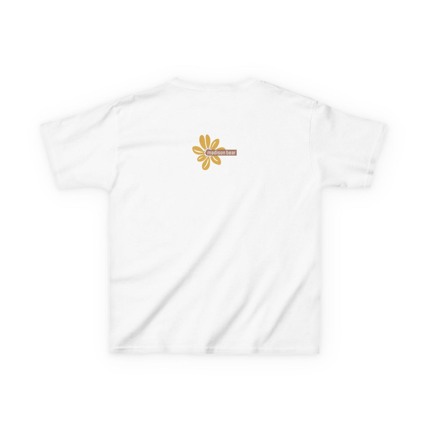 Kids T-Shirt Madison Bear the Gardner, Children's Tee, Youth Shirt, Cute Animal Design for Boys and Girls, Gardening Theme, Nature Lover Top