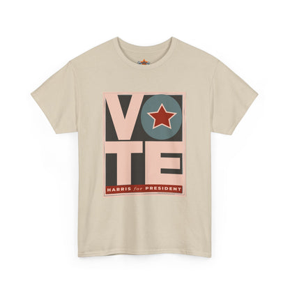 Vote Star: Unisex Heavy Cotton Tee