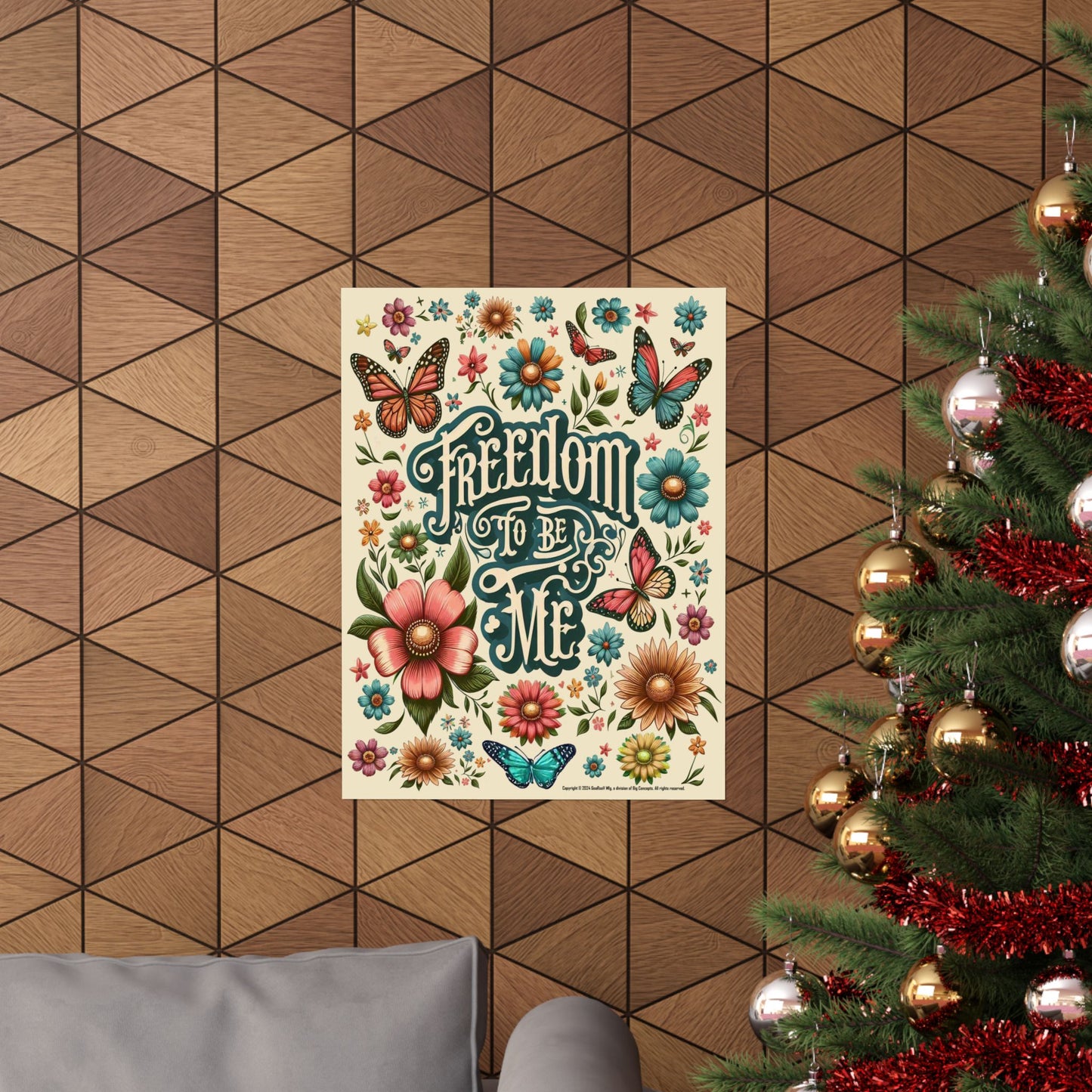 Freedom to be Me: Matte Vertical Posters