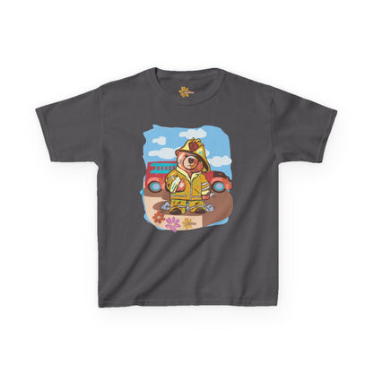 Kids Firefighter Adventure Tee - Fun and Colorful Design for Playtime!