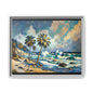 GooRooV Home in Laguna Beach California: Matte Canvas, Framed (Multi-color)