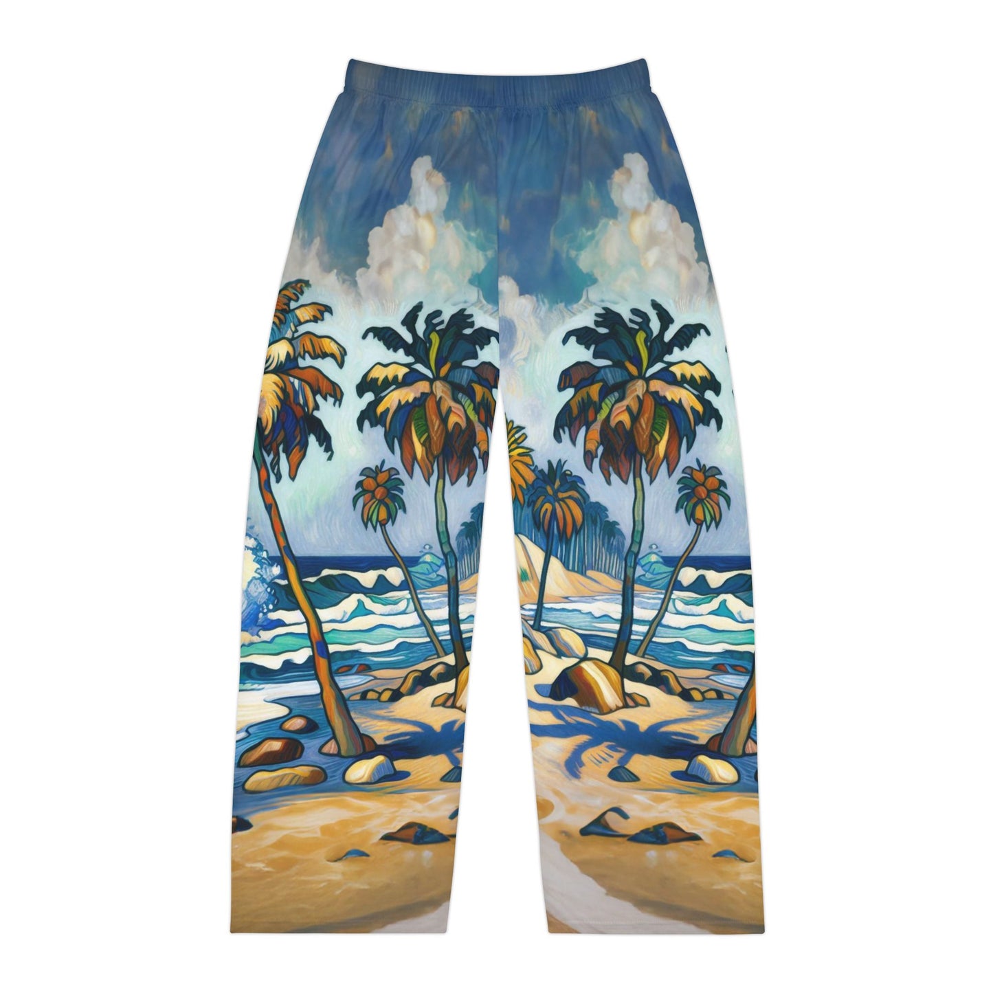 Men's Pajama Pants - Laguna Beach Walk Design