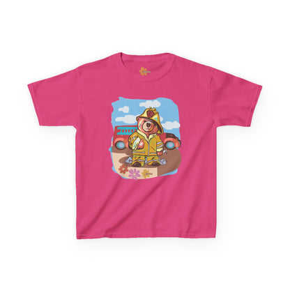 Kids Firefighter Adventure Tee - Fun and Colorful Design for Playtime!