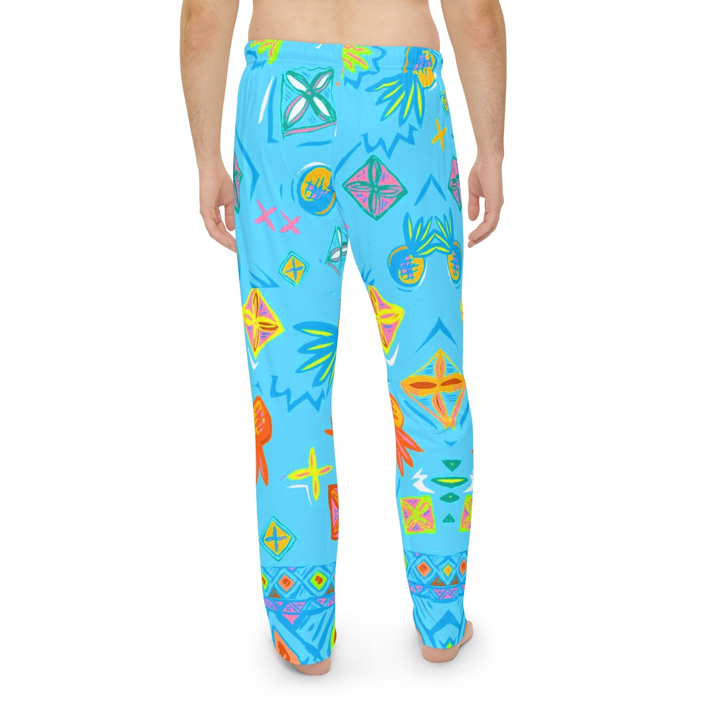 Men's Pajama Pants - Tropical Punch Design