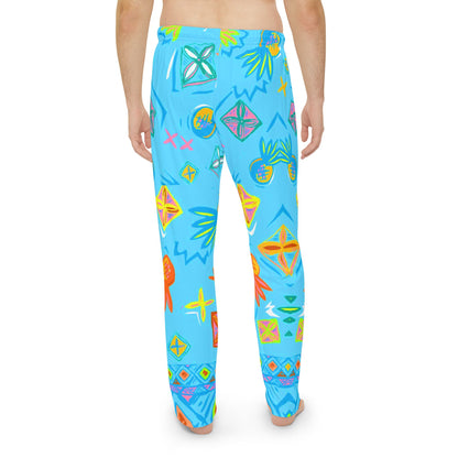 Men's Pajama Pants - Tropical Punch Design