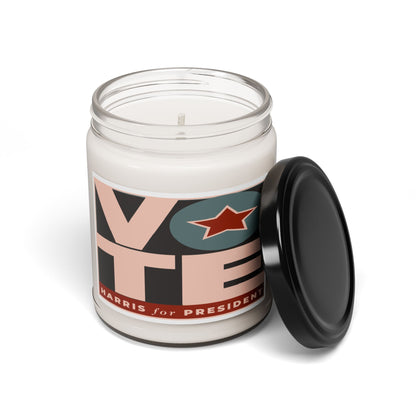 Vote Star Scented Soy Candle, 9oz