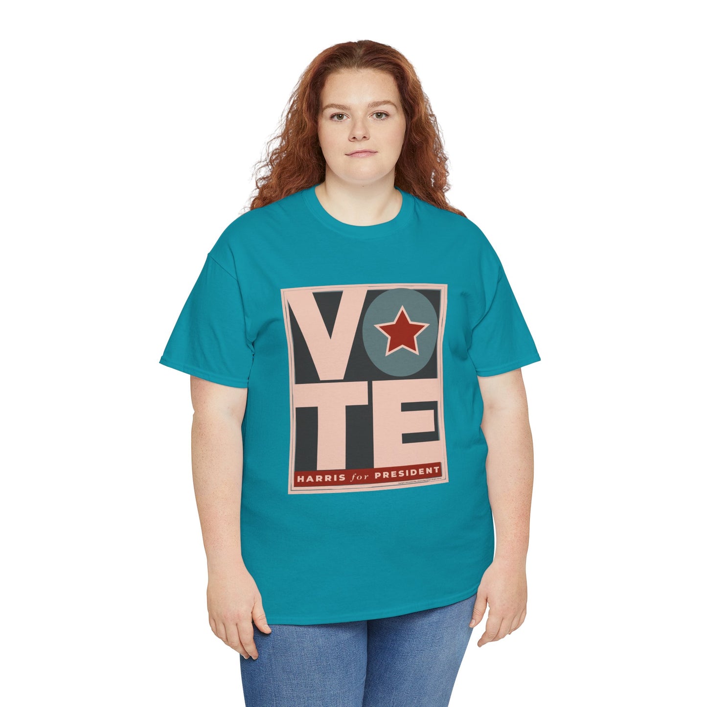 Vote Star: Unisex Heavy Cotton Tee