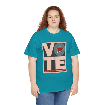 Vote Star: Unisex Heavy Cotton Tee