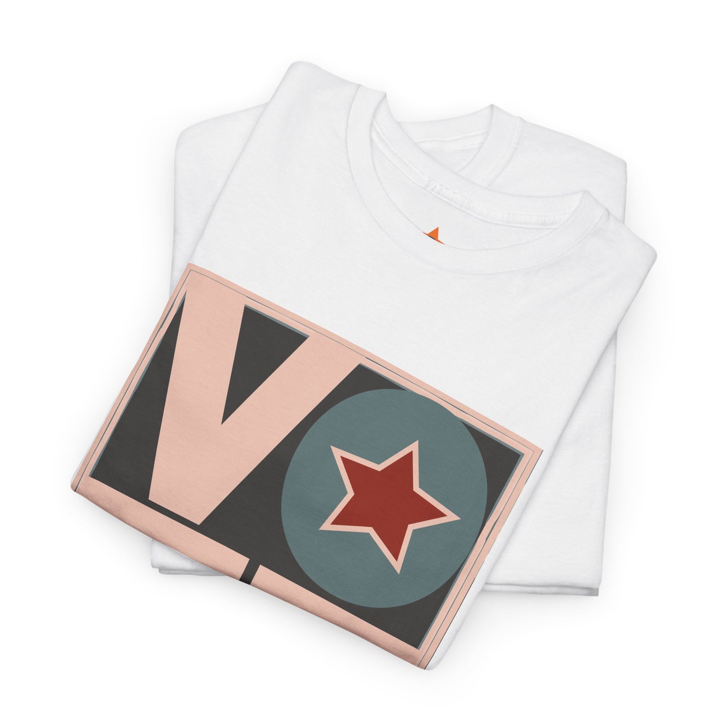 Vote Star: Unisex Heavy Cotton Tee