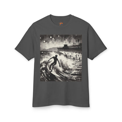 Night Wave Surfer, Santa Monica, CA