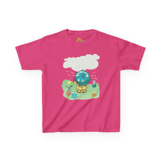 Kids Tee - Madison Bear by GooRooV Mfg, Cute Rainy Day Design, Children's T-Shirt, Youth Shirt, Kid's Top, Playful Animal Tee, Fun Kids