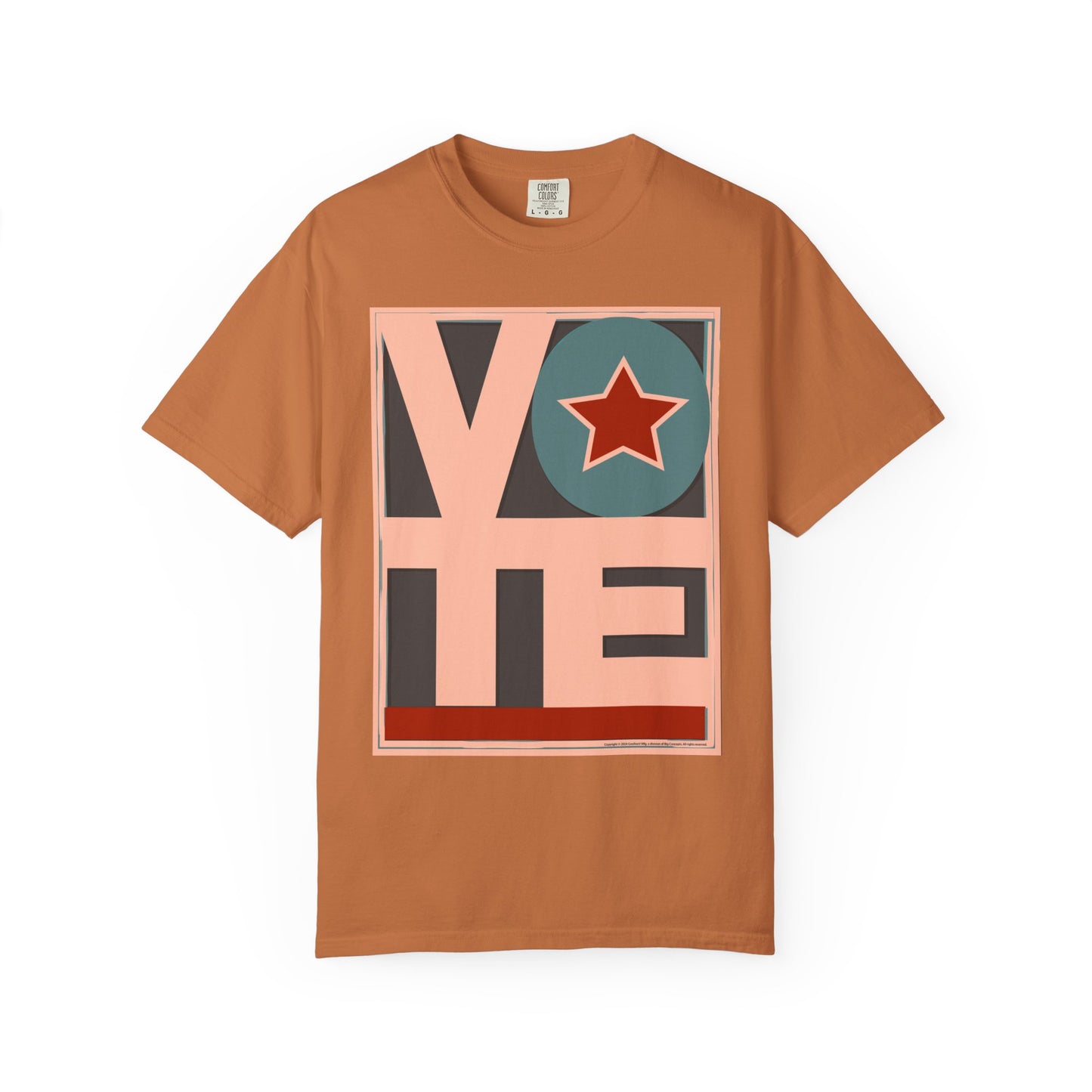 Just Vote: Unisex Garment-Dyed T-shirt
