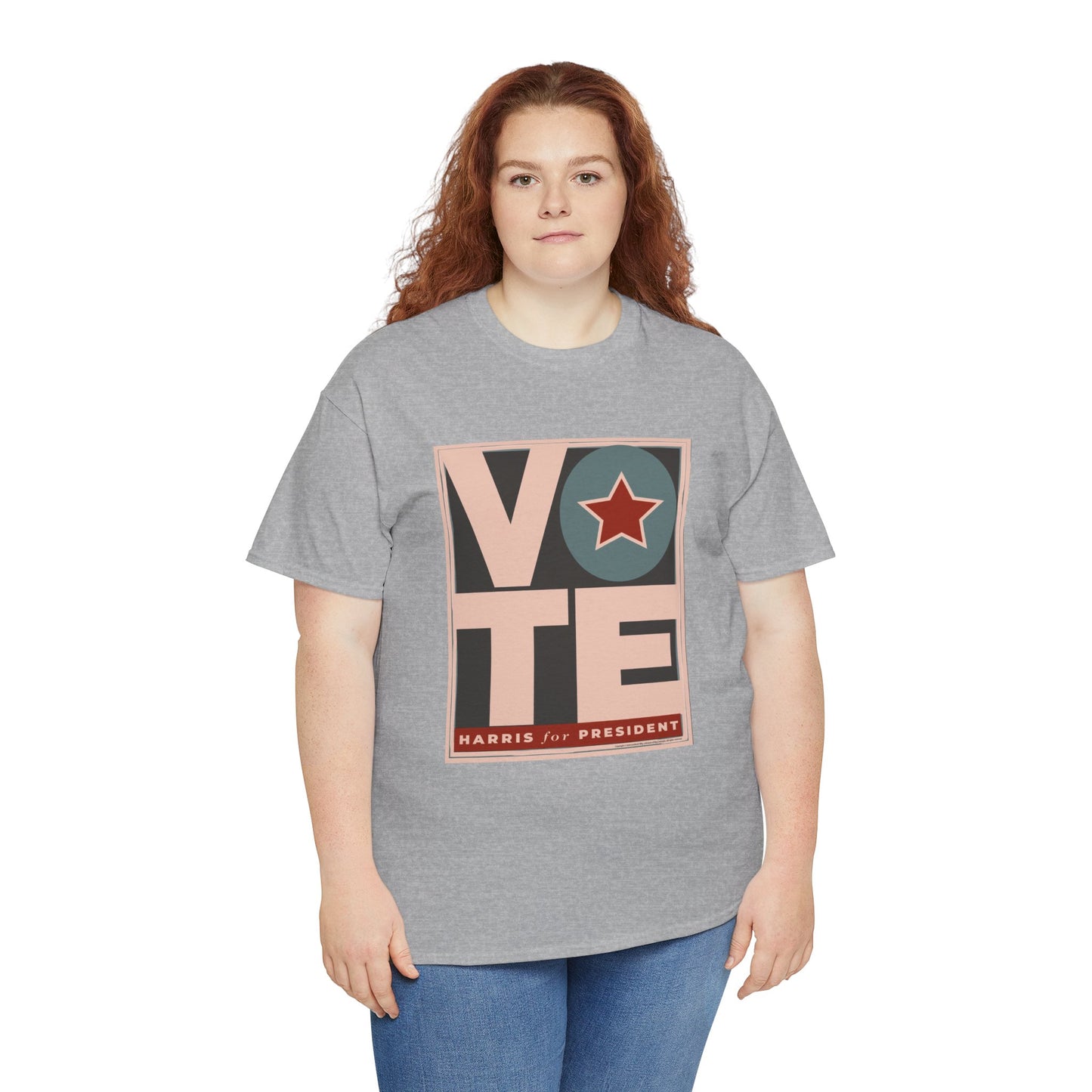 Vote Star: Unisex Heavy Cotton Tee
