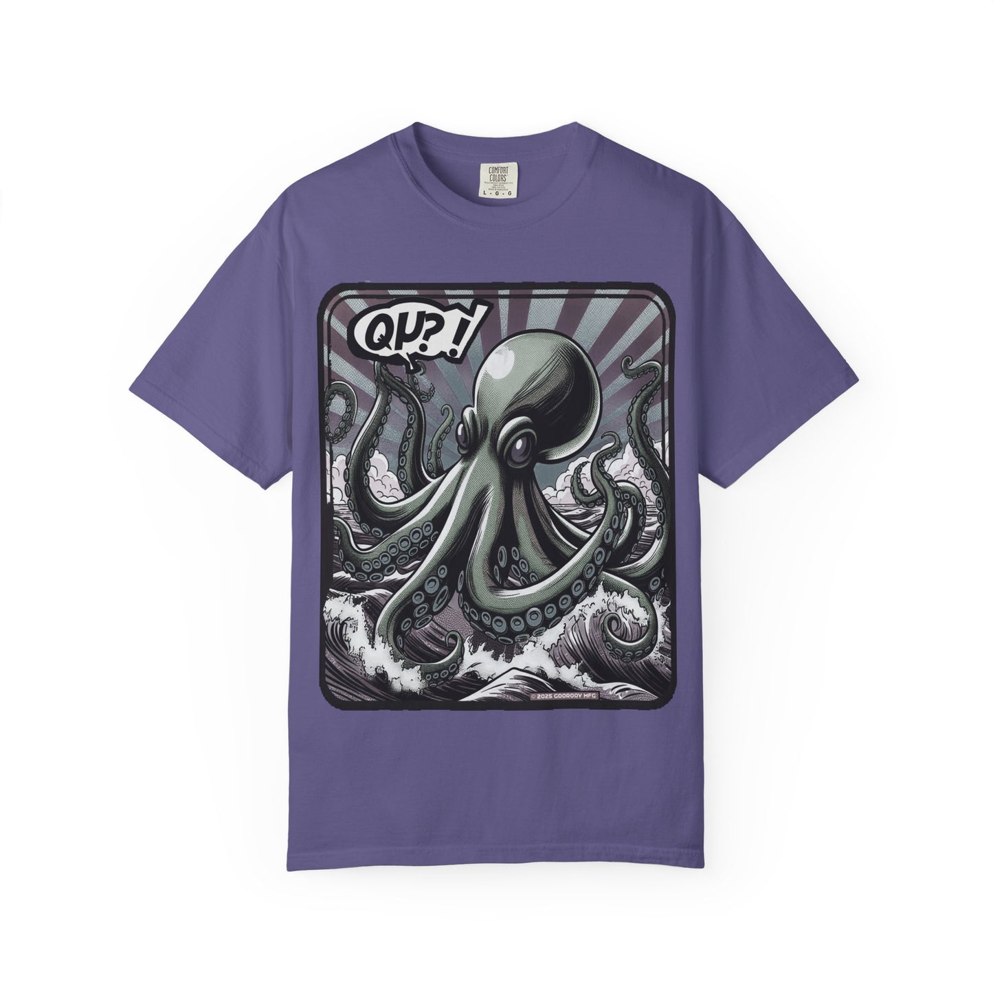 Octopus Unisex T-shirt, Sea Creature Tee, Ocean Lover Gift, Deep Sea Animal Shirt, Marine Life Top