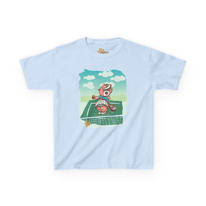 Madison Bear Tennis Anyone? Perfect for Summer Adventures, Birthday Gifts, Outdoor Fun, Eco-Friendly Wear, Cute Bear Shirt