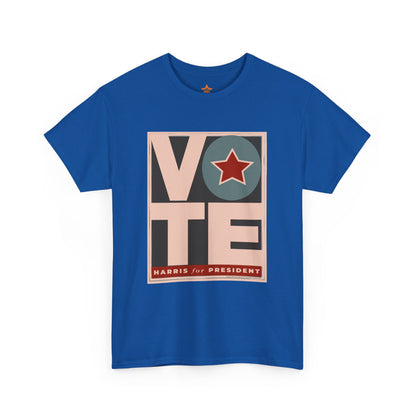 Vote Star: Unisex Heavy Cotton Tee