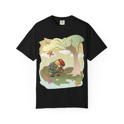 Madison Bear Going for A Walk in the Forest T-Shirt, Gift for Nature Lovers, Casual Everyday Wear, Earth Day Celebration