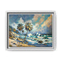 GooRooV Home in Laguna Beach California: Matte Canvas, Framed (Multi-color)