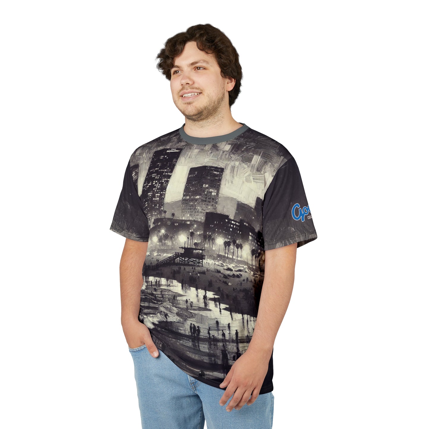 Night Wave Surfer, Santa Monica, CA