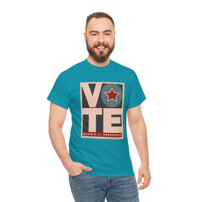 Vote Star: Unisex Heavy Cotton Tee