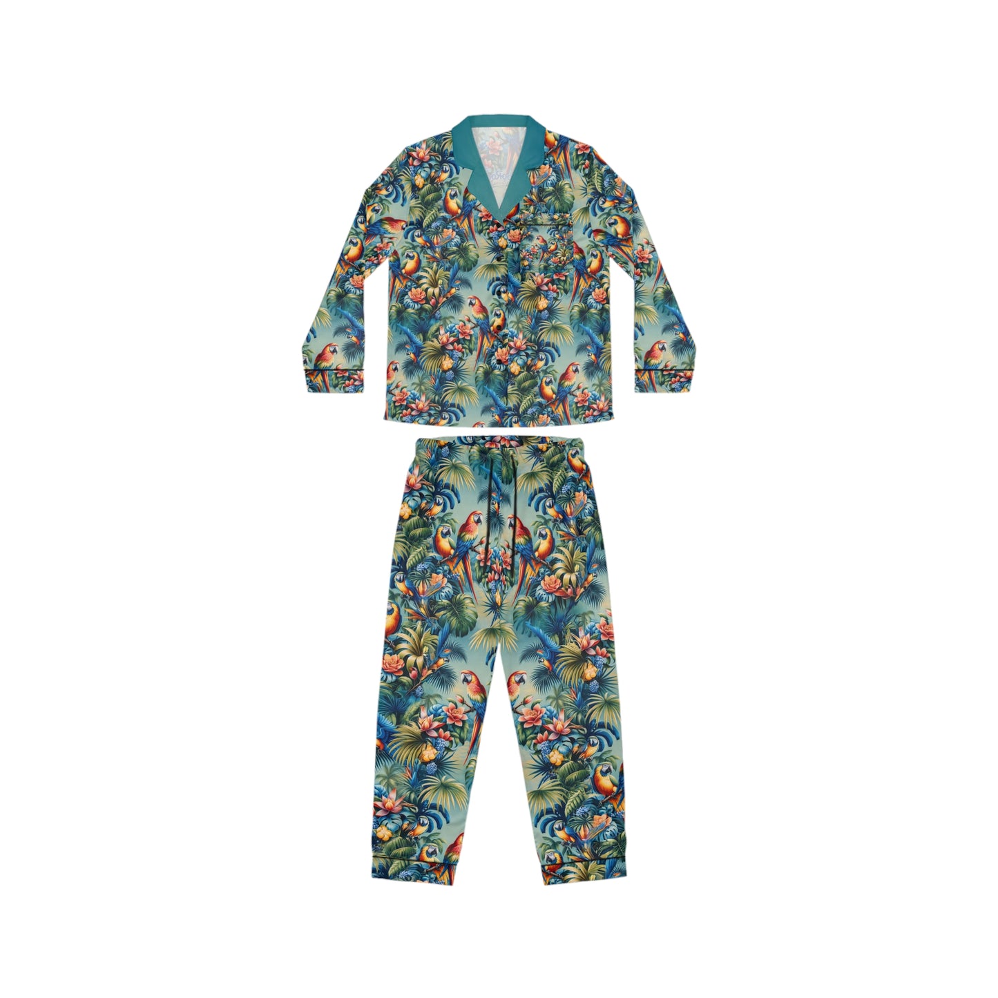 Satin Pajamas - Tropical Dreams Design