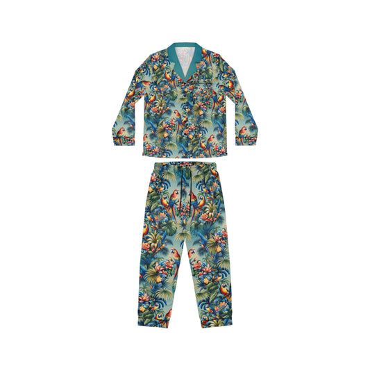 Satin Pajamas - Tropical Dreams Design
