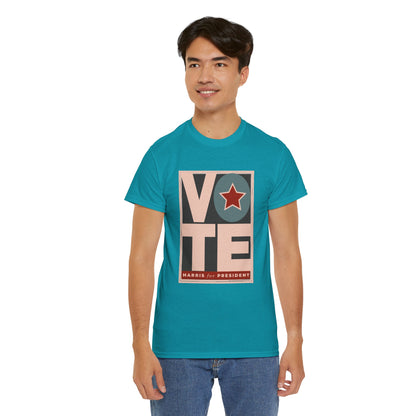 Vote Star: Unisex Heavy Cotton Tee