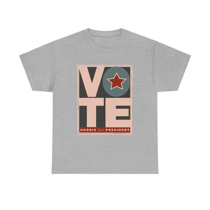 Vote Star: Unisex Heavy Cotton Tee