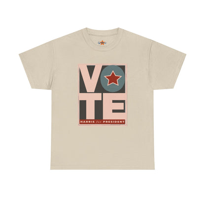Vote Star: Unisex Heavy Cotton Tee