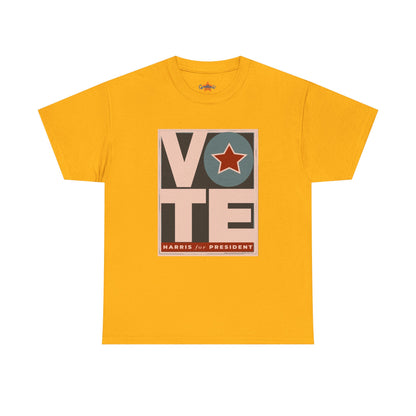 Vote Star: Unisex Heavy Cotton Tee