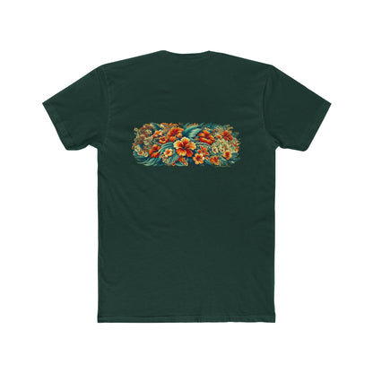 Retro Surf Habicus T-Shirt, Vintage Beach Waves Tee, 60s Surfing Sunset Shirt, Coastal Tropical Top, Unisex Cotton Crewneck, Beach Lover