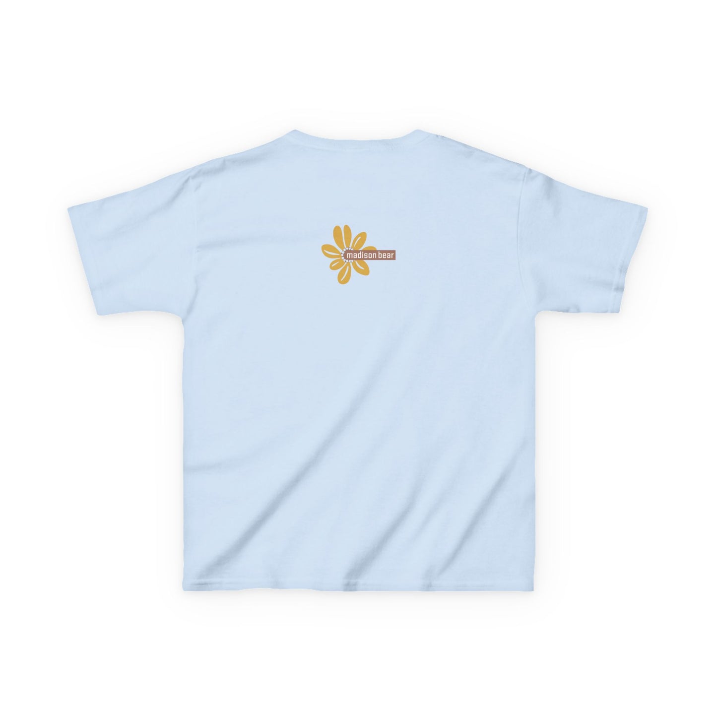 Kids T-Shirt Madison Bear the Gardner, Children's Tee, Youth Shirt, Cute Animal Design for Boys and Girls, Gardening Theme, Nature Lover Top