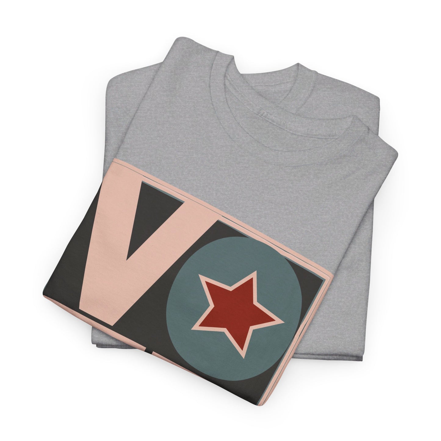 Vote Star: Unisex Heavy Cotton Tee