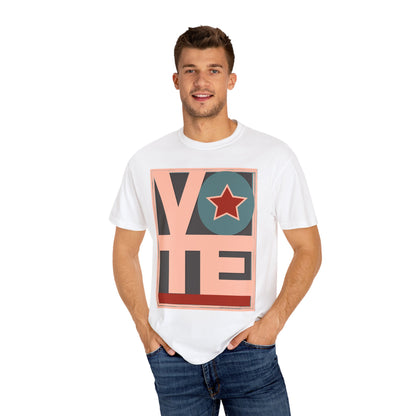 Just Vote: Unisex Garment-Dyed T-shirt