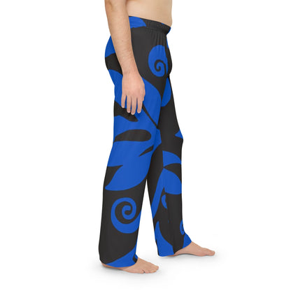 Men's Pajama Pants Night Seaweed Print