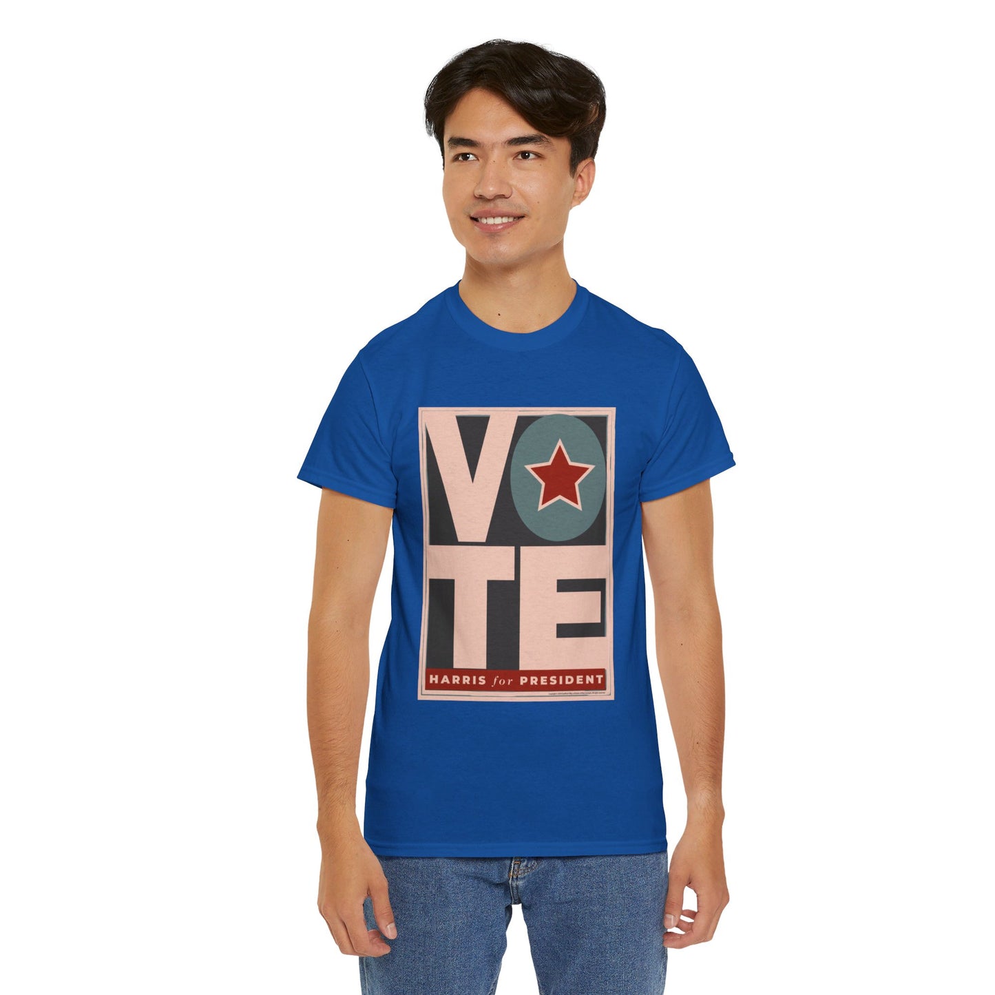 Vote Star: Unisex Heavy Cotton Tee